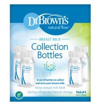 Bộ 4 bình trữ sữa Dr.Brown's dung tích 120ml