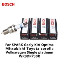 Bộ 4 Bugi Bosch WR8DPP30X cho KIA Optima Mitsubishi Toyota corolla Volkswagen [bonus]