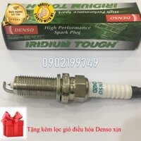 Bộ 4 Bugi Denso Iridium Touch VCH20 cho xe Mazda 3, 6, CX5 ( 2012-2018) tặng 1 lọc gió điều hòa