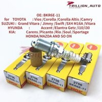 Bộ 4 bugi NGK BKR6E-11 cho TOYOTA / SUZUKI / HYUNDAI / KIA / MAZDA / MITSUBISHI / HONDA