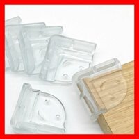 Bộ 4 cái bịt góc bàn, bịt cạnh bàn silicon bảo vệ an toàn cho bé