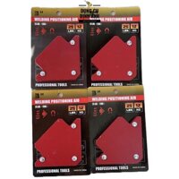 Bộ 4 Cái Ke Nam Châm, Ke Góc Vuông Hàn Loại 12kg 25LBS