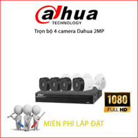 Bộ 4 camera dahua 2MP