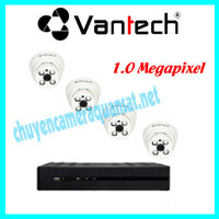 Bộ 4 Camera Vantech 1.0mp