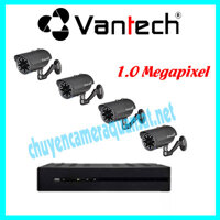 Bộ 4 Camera Vantech 1.0mp