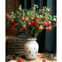 Bộ 4 cành lựu giả trang trí cho ngày tết pktet26