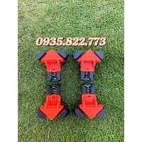 Bộ 4 cảo kẹp gỗ nhanh ê tô góc vuông cảo vam kẹp 90 độ kẹp góc vuông góc chữ T ( bộ 4 cái)