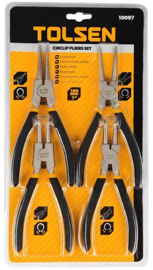 Bộ 4 Cây Kềm Tolsen 10097 - 7 Inch
