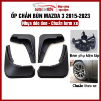 Bộ 4 chắn bùn Mazda 3 2015-2023 chuẩn theo xe