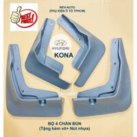 BỘ 4 chắn bùn ô tô HUYNDAI KONA(+Tặng vít,nút nhựa)