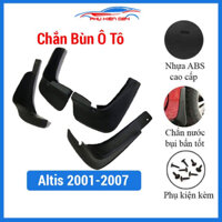 Bộ 4 chắn bùn theo xe ô tô Altis 2001-2002-2003-2004-2005-2006-2007