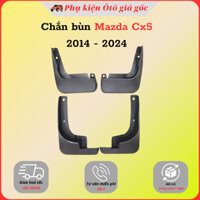 Bộ 4 chắn bùn xe Mazda CX5 2014 - 2022, 2023, 2024 nhựa deo cao cấp (tặng kèm ốc vít)