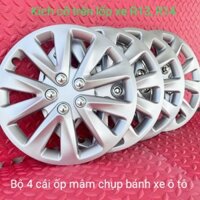 Bộ 4 chiếc Ốp Chụp Mâm Lazang R13 Inch,R14 ốp mâm lazang độ bánh xe - đẹp - chắc khỏe - sang chảnh giá rẻ