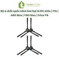 Bộ 4 chổi cạnh robot hút bụi iLife A10s | V9s | A80 Max | V80 Max | Frico V80