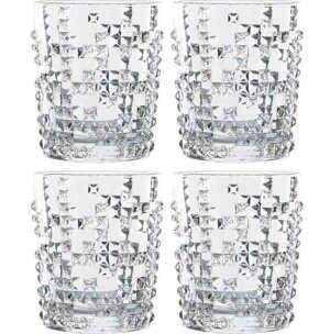 Bộ 4 cốc Whisky pha lê Punk Nachtmann 99503