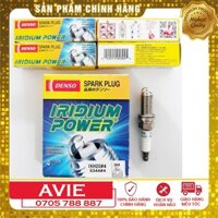 (Bộ 4 con) Bugi cho ô tô DENSO IRIDIUM POWER IKH20 Chân Dài / Ren 14mm ( Dành cho xe #CAMRY 13, #SONATA, #SANTAFE, #SPOR