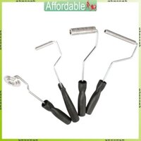 Bộ 4 con lăn mái chèo bằng nhôm bằng sợi thủy tinh AH dành cho ứng dụng nhựa mịn