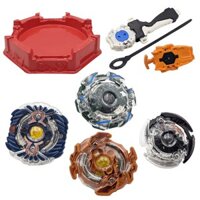 Bộ 4 Con quay BeyBlade + 2 Tay phóng + Sàn đấu - Con quay vòng xoay thần tốc