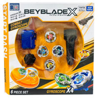 Bộ 4 Con Quay BEYBLADE X vòng xoay thần tốc siêu mạnh Có Tay Cầm và Sàn Đấu Lớn BX E1 đồ chơi cho bé trai (Có sẵn)