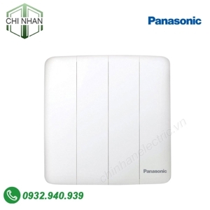 Bộ 4 công tắc 1 chiều Minerva Panasonic WMT507-VN
