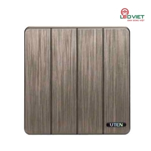 Bộ 4 công tắc 2 chiều UTEN S400GK42
