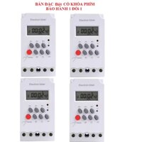 Bộ 4 công tắc hẹn giờ tắt mở thiết bị điện tự động kg316T-ii , công tắc hẹn giờ kg316t, ổ cắm hẹn giờ