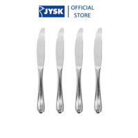 Bộ 4 dao ăn | JYSK nID | inox 420 | D22cm