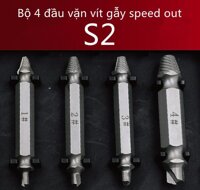 Bộ 4 đầu vặn vít gẫy speed out