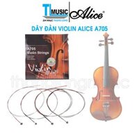 Bộ 4 Dây Đàn Violin Alice A705 - Dây Đàn A705