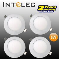 Bộ 4 đèn led âm trần (downlight) tròn INTELEC 6w