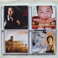 Bộ 4 đĩa cd Lam Trường phôi Verbatim phono