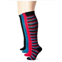 Bộ 4 Đôi Tất Nữ K. Bell Women's Soft Modal Blended Knee High Socks In Solid Colors