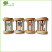 Bộ 4 Đồng Hồ Cát Bằng Gỗ Thương Hiệu Úc SKU368 - Phát Triển Tư Duy Cho Trẻ Từ 2-6 Tuổi | QTOYS