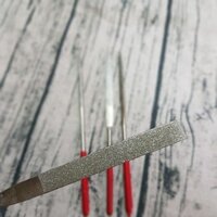 Bộ 4 dũa hợp kim mo-dẹt-tròn-tam giác