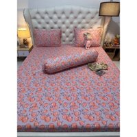 Bộ 4 ga/drap áo gối THUN SIÊU LẠNH THÁI LATICO