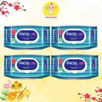 Bộ 4 gói khăn ướt chăm sóc gia đình Fressi Care All 100 miếng/gói