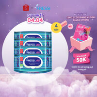 Bộ 4 gói khăn ướt chăm sóc gia đình Fressi Care All 100 miếng/gói