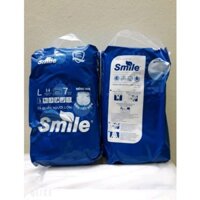 Bộ 4 gói TẢ BĨM QUẦN NGƯỜI LỚN SMILE cho người già bệnh nhân size M 8 miếng , L 7 miếng siêu mỏng nhẹ và thấm hút tốt