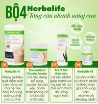 BỘ 4 HERBALIFE TĂNG CÂN NHANH HIỆU QUẢ, AN TOÀN