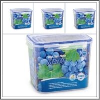 Bộ 4 hộp đựng thực phẩm thức ăn chữ nhật Matsu Duy Tân