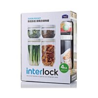 Bộ 4 Hộp InterLock LOCK&LOCK - INL301S001