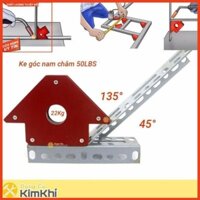 Bộ 4 Ke góc nam châm 22kg | may han que dien tu