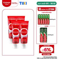 Bộ 4 Kem Đánh Răng Colgate trắng răng Optic White Exfoliating Mineral cho răng sáng bóng 100g/tuýp