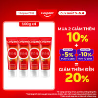 Bộ 4 Kem Đánh Răng Colgate trắng răng Optic White trắng trong 7 ngày từ khoáng núi lửa 100g