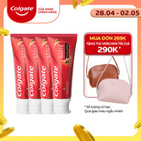 Bộ 4 kem đánh răng làm trắng răng Colgate Optic White từ khoáng núi lửa 100g