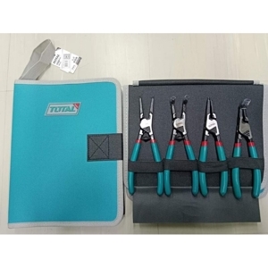 Bộ 4 kềm mở phe 180mm Total THTJ214042