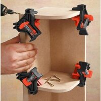 Bộ 4 kẹp góc vuông 90 độ cho thợ mộc chuyên nghiệp