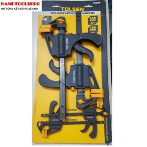 Bộ 4 kẹp nhanh Tolsen 10209