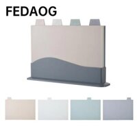 Bộ 4 khối Thớt FEDAOG, Thớt Nhựa Chống Trơn Trượt, Phân Loại Dày 30 * 20cm Có Giá Đỡ Thớt Rau Thực Phẩm Bổ Sung Cho Bé