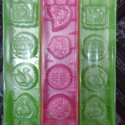 Bộ 4 Khuôn Làm Bánh Trung Thu Mini , Phục Linh